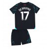 Manchester City Kevin De Bruyne #17 Tredjedraktsett Barn 2023-24 Kortermet (+ korte bukser)